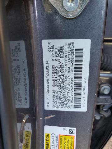 Photo 11 VIN: 1HGCV1F3XJA135358 - HONDA ACCORD 