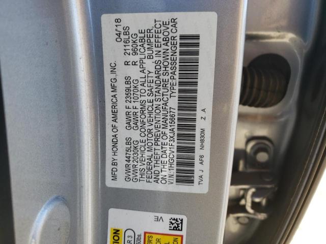 Photo 11 VIN: 1HGCV1F3XJA156677 - HONDA ACCORD SPO 