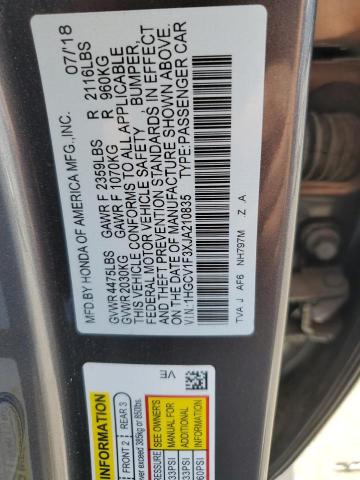 Photo 11 VIN: 1HGCV1F3XJA210835 - HONDA ACCORD SPO 