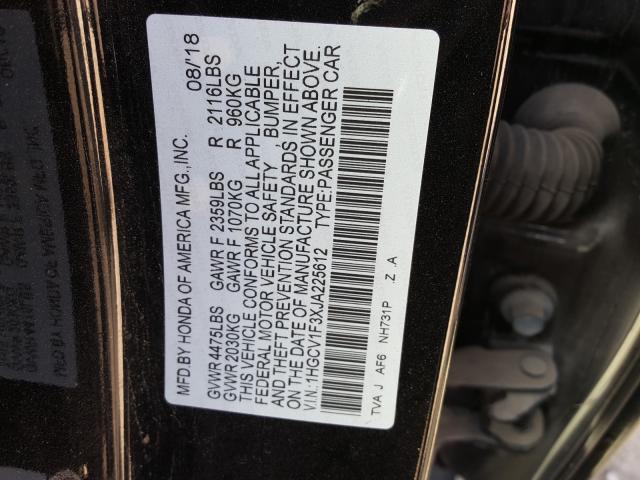 Photo 9 VIN: 1HGCV1F3XJA225612 - HONDA ACCORD SPO 