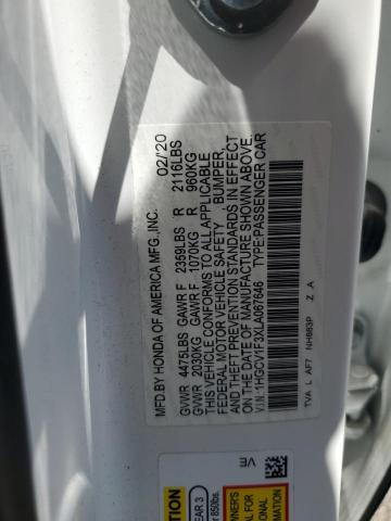 Photo 11 VIN: 1HGCV1F3XLA067646 - HONDA ACCORD 