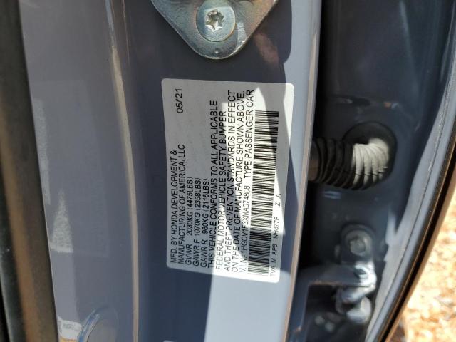 Photo 11 VIN: 1HGCV1F3XMA074808 - HONDA ACCORD SPO 