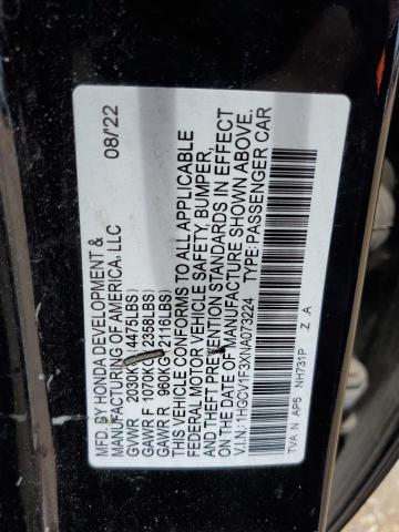 Photo 12 VIN: 1HGCV1F3XNA073224 - HONDA ACCORD SPO 