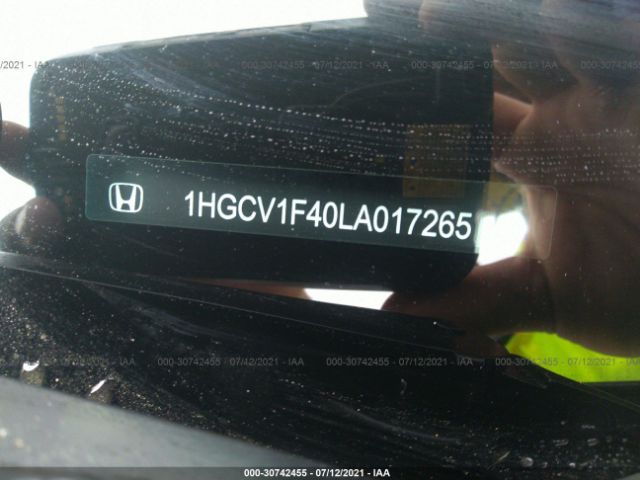 Photo 8 VIN: 1HGCV1F40LA017265 - HONDA ACCORD SEDAN 