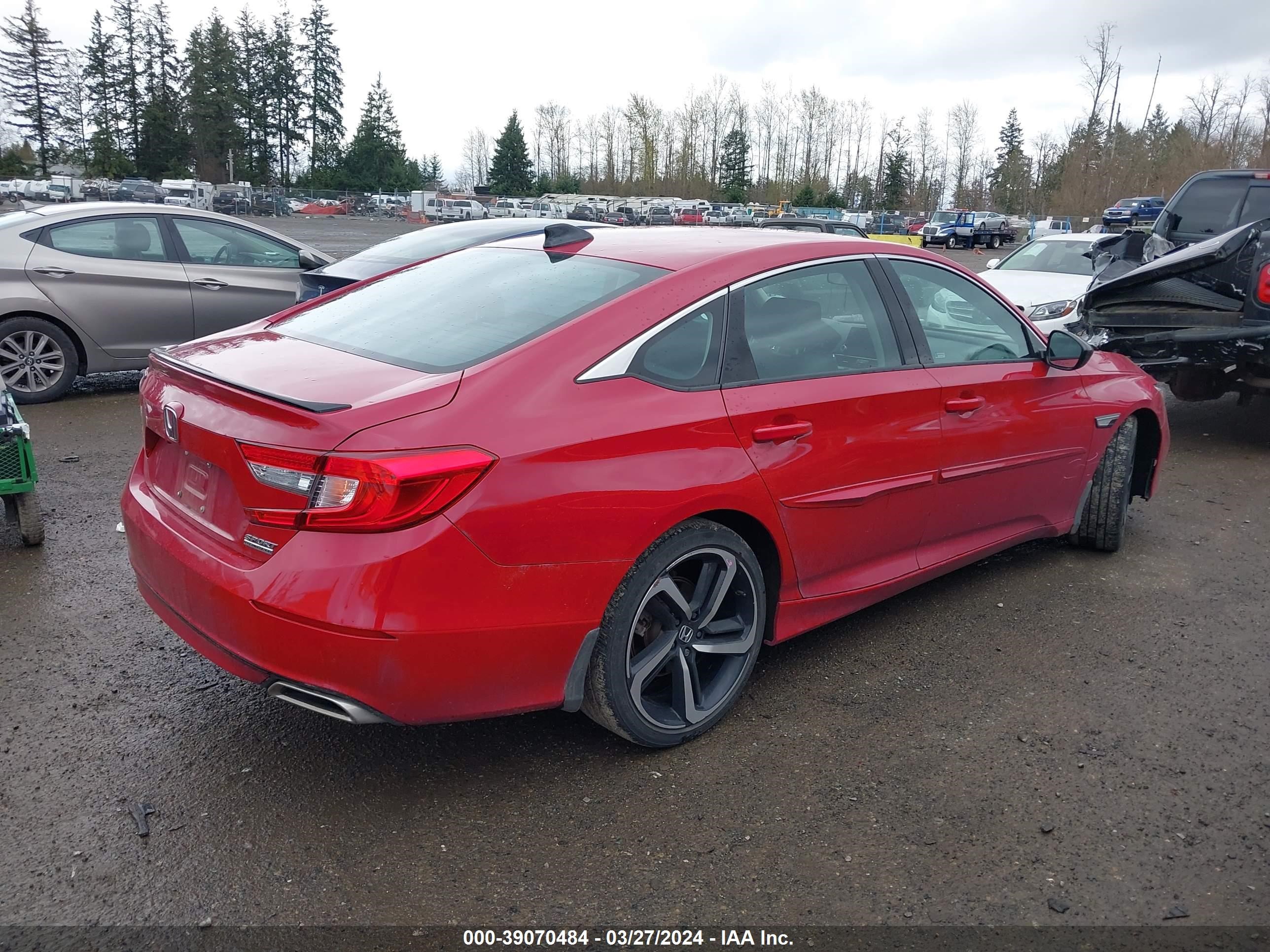 Photo 3 VIN: 1HGCV1F40MA079945 - HONDA ACCORD 