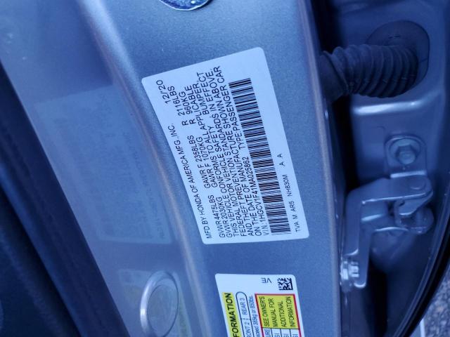 Photo 11 VIN: 1HGCV1F41MA025862 - HONDA ACCORD 