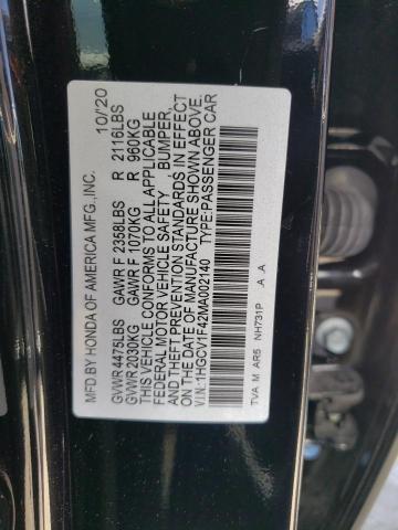 Photo 11 VIN: 1HGCV1F42MA002140 - HONDA ACCORD SPO 