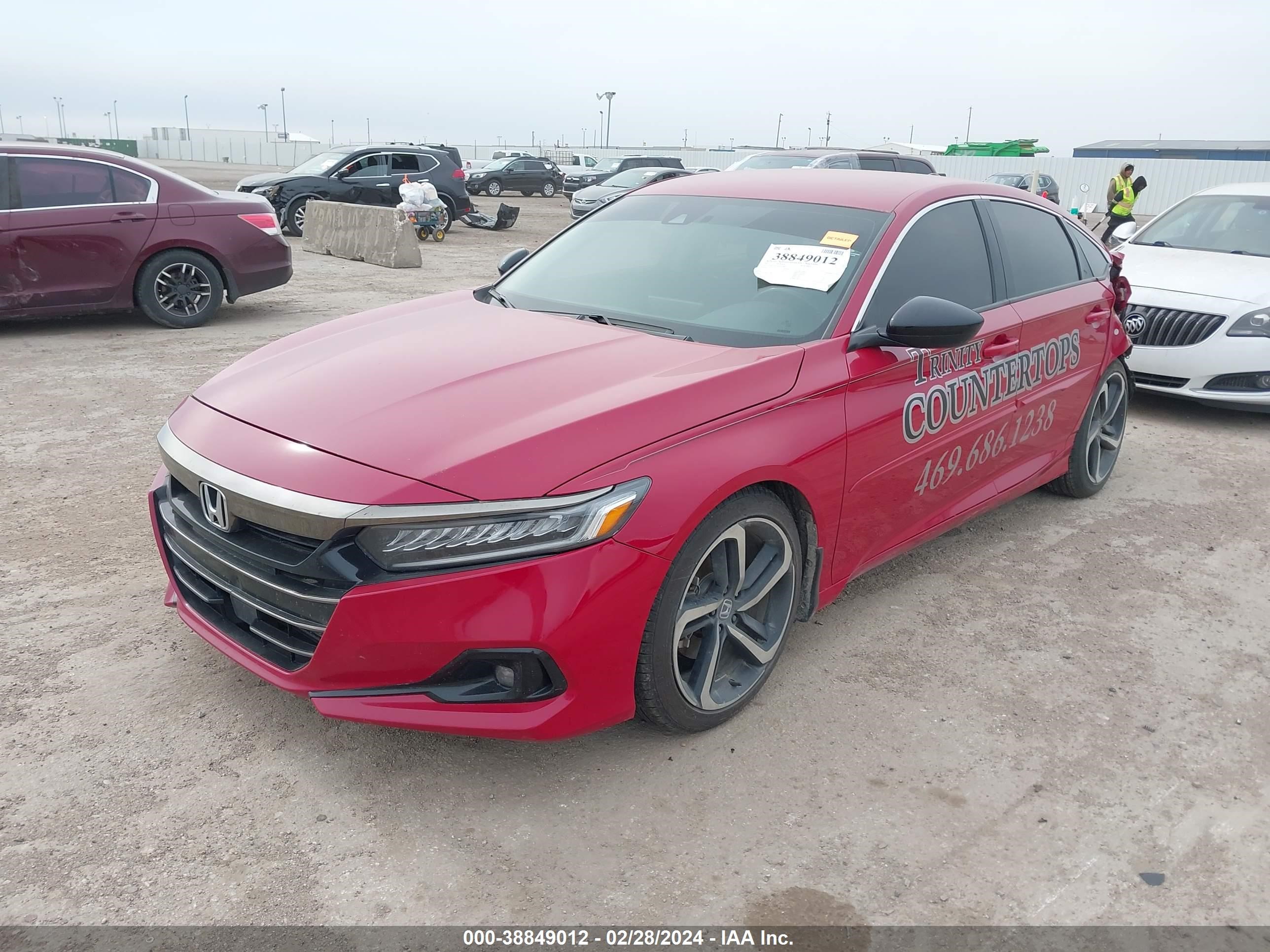 Photo 1 VIN: 1HGCV1F42MA022906 - HONDA ACCORD 