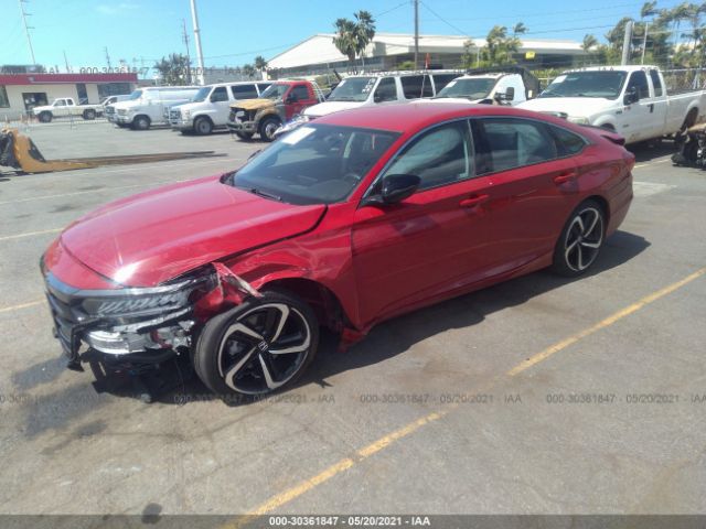 Photo 1 VIN: 1HGCV1F42MA027250 - HONDA ACCORD SEDAN 