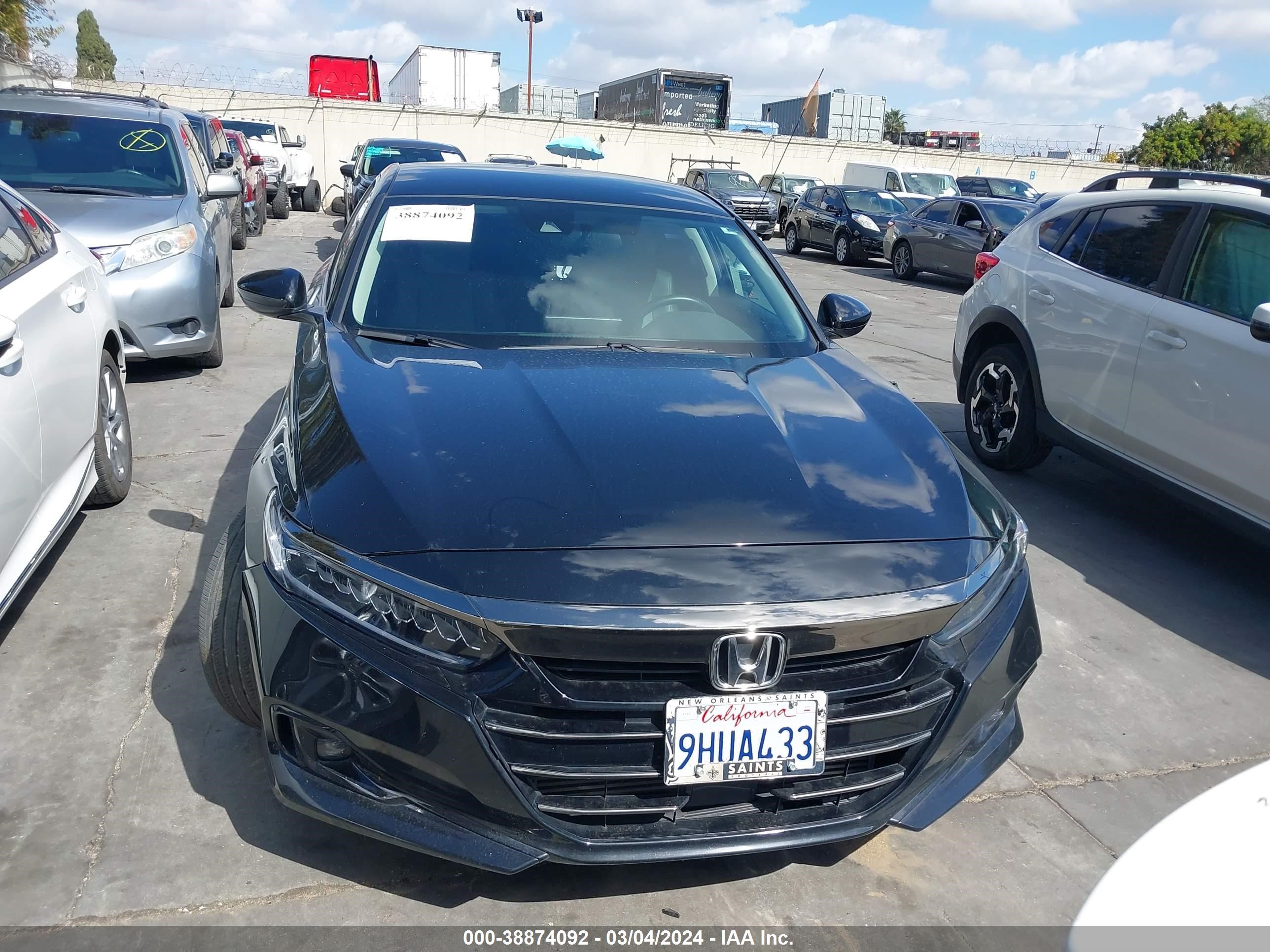 Photo 11 VIN: 1HGCV1F42MA074083 - HONDA ACCORD 