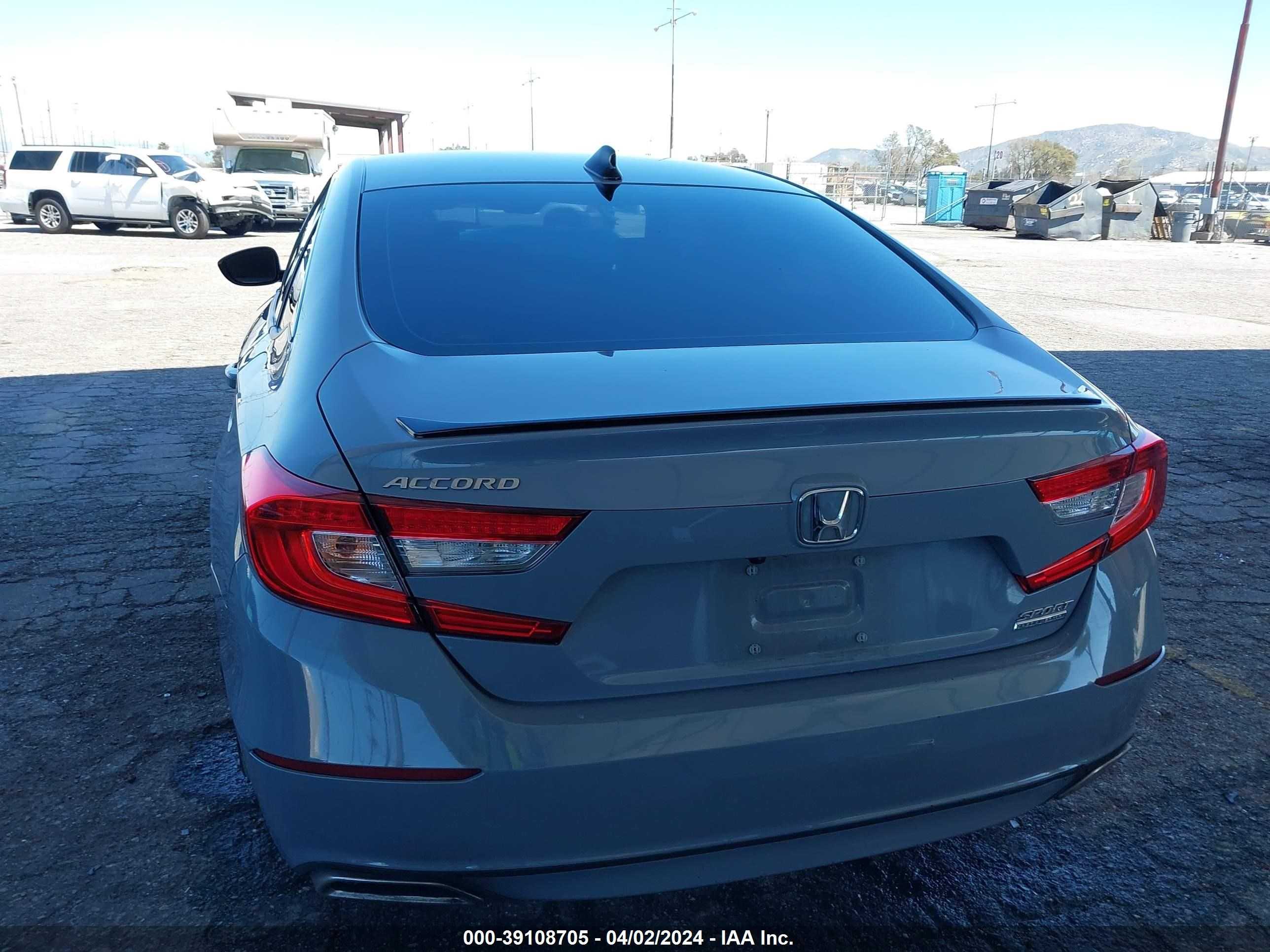 Photo 15 VIN: 1HGCV1F42MA079025 - HONDA ACCORD 