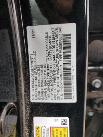 Photo 11 VIN: 1HGCV1F42NA007324 - HONDA ACCORD SPO 