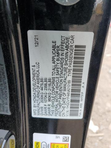 Photo 11 VIN: 1HGCV1F44NA010189 - HONDA ACCORD SPO 