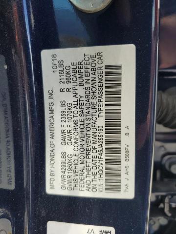 Photo 11 VIN: 1HGCV1F45JA255190 - HONDA ACCORD 