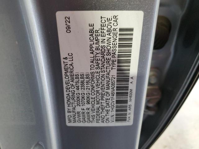 Photo 12 VIN: 1HGCV1F46NA085721 - HONDA ACCORD 