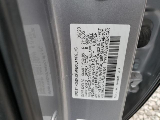 Photo 11 VIN: 1HGCV1F47LA132364 - HONDA ACCORD 