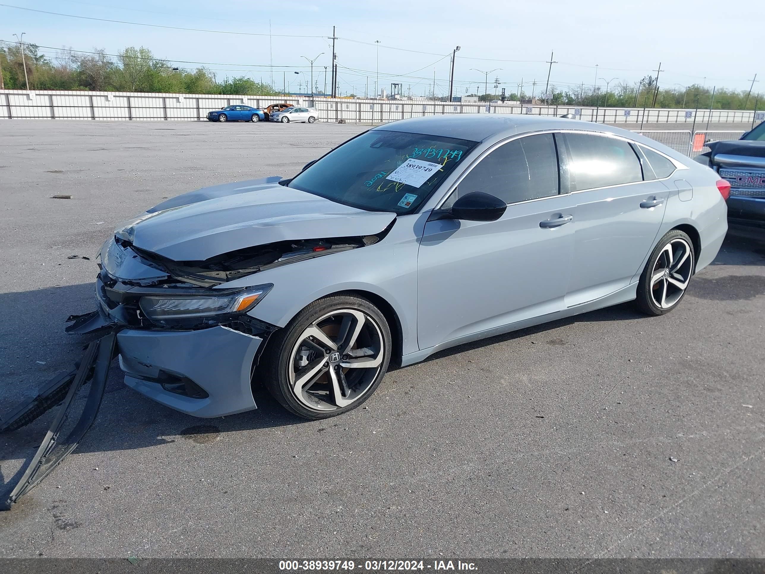 Photo 1 VIN: 1HGCV1F47MA077660 - HONDA ACCORD 