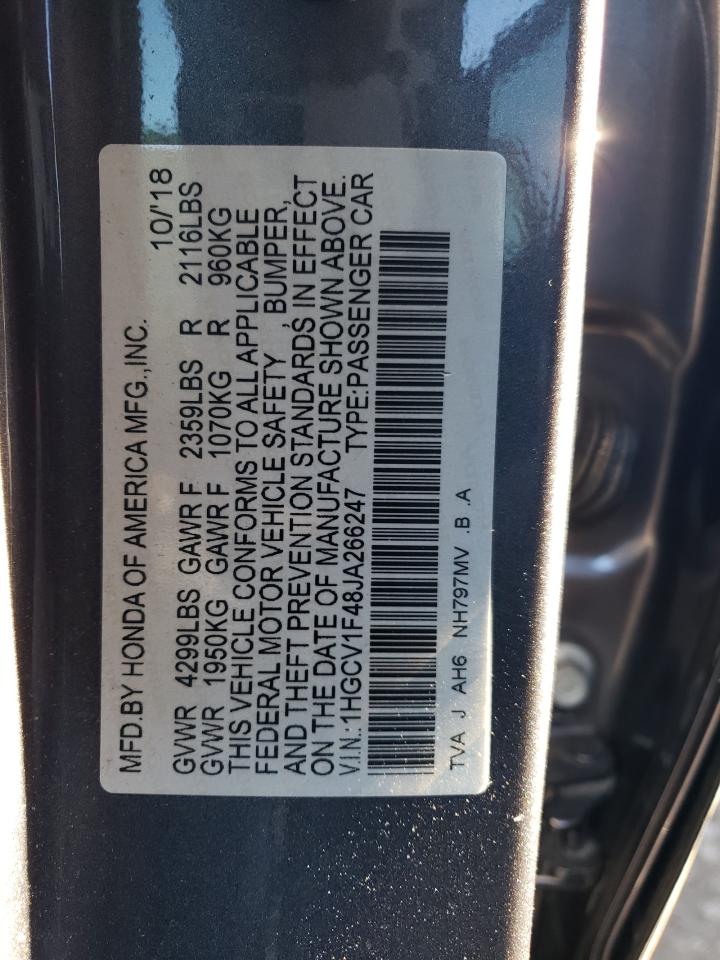 Photo 11 VIN: 1HGCV1F48JA266247 - HONDA ACCORD 