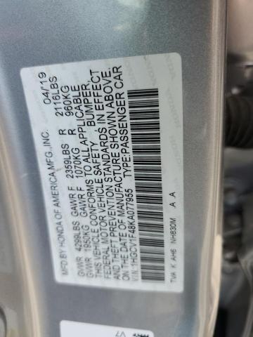 Photo 12 VIN: 1HGCV1F48KA077955 - HONDA ACCORD 