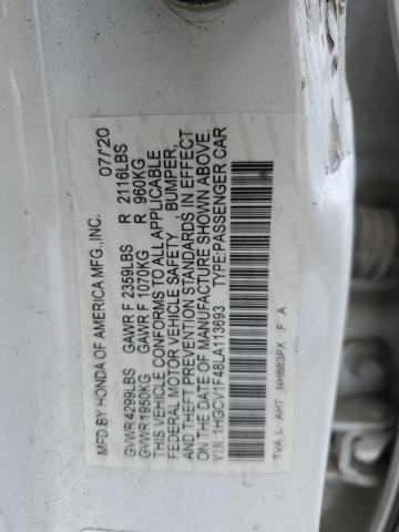 Photo 11 VIN: 1HGCV1F48LA113693 - HONDA ACCORD 