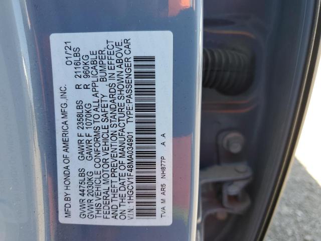 Photo 11 VIN: 1HGCV1F48MA034901 - HONDA ACCORD SPO 