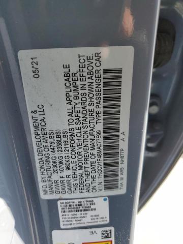 Photo 12 VIN: 1HGCV1F48MA077599 - HONDA ACCORD 