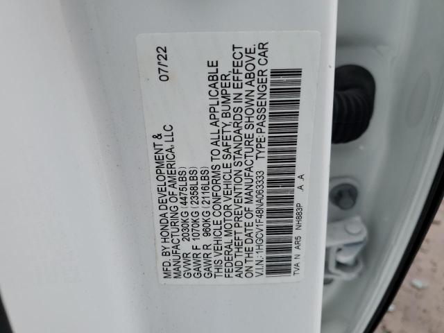 Photo 11 VIN: 1HGCV1F48NA063333 - HONDA ACCORD SPO 