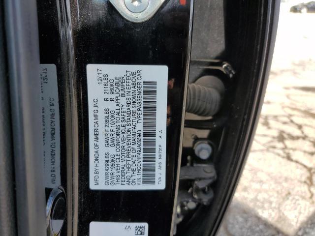 Photo 11 VIN: 1HGCV1F49JA065943 - HONDA ACCORD EX 