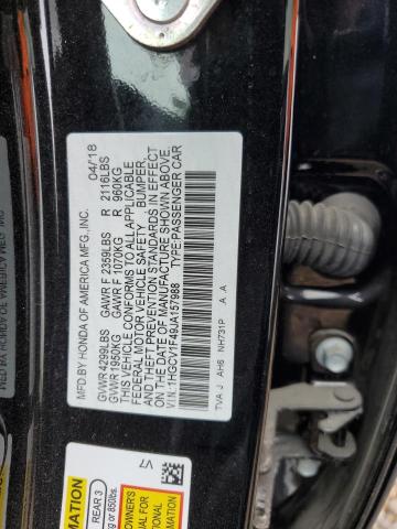 Photo 11 VIN: 1HGCV1F49JA157988 - HONDA ACCORD 