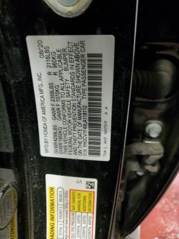 Photo 12 VIN: 1HGCV1F49LA118112 - HONDA ACCORD 