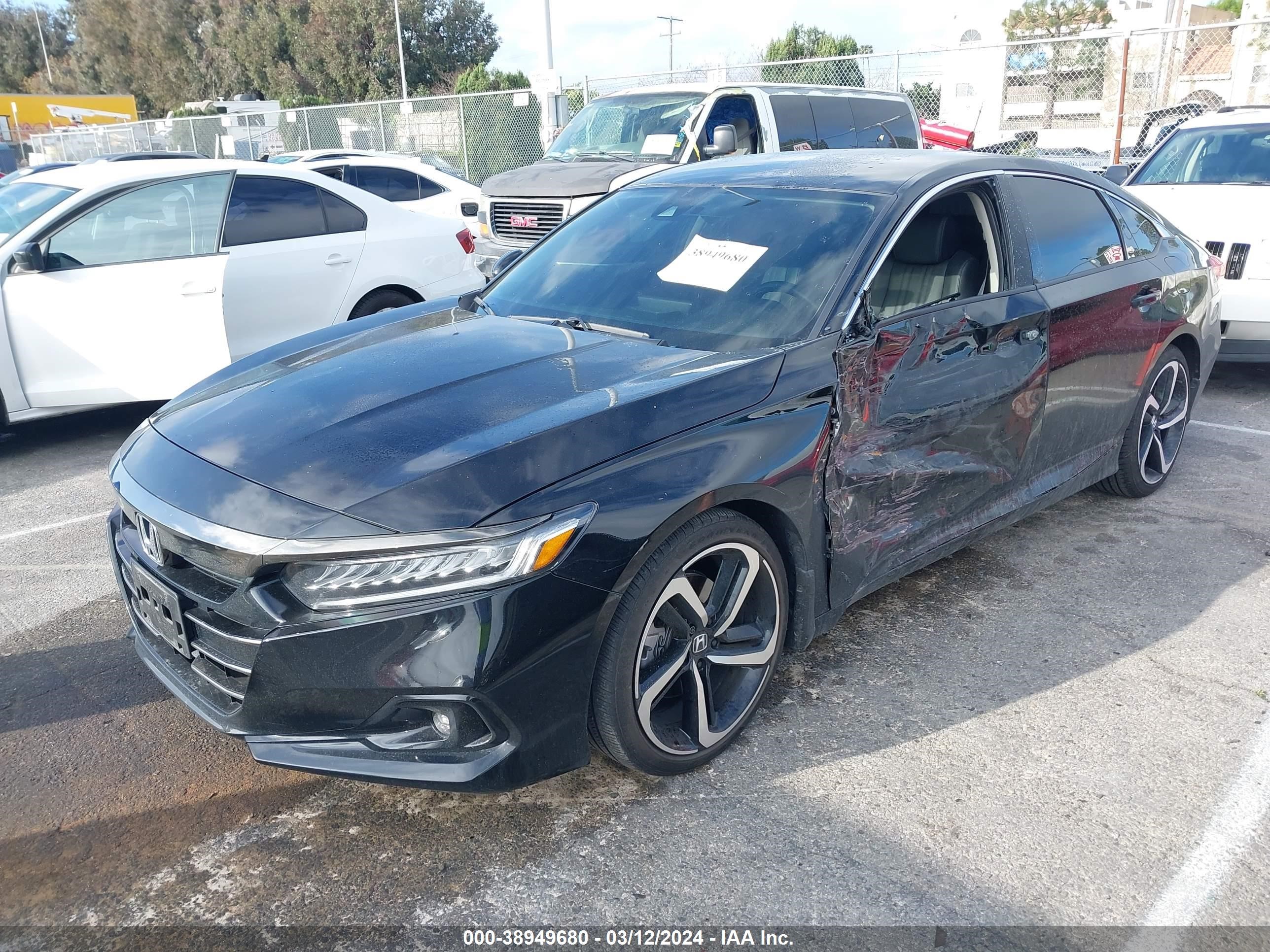 Photo 1 VIN: 1HGCV1F49MA095741 - HONDA ACCORD 