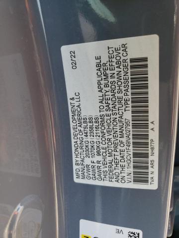 Photo 11 VIN: 1HGCV1F49NA027957 - HONDA ACCORD SPO 