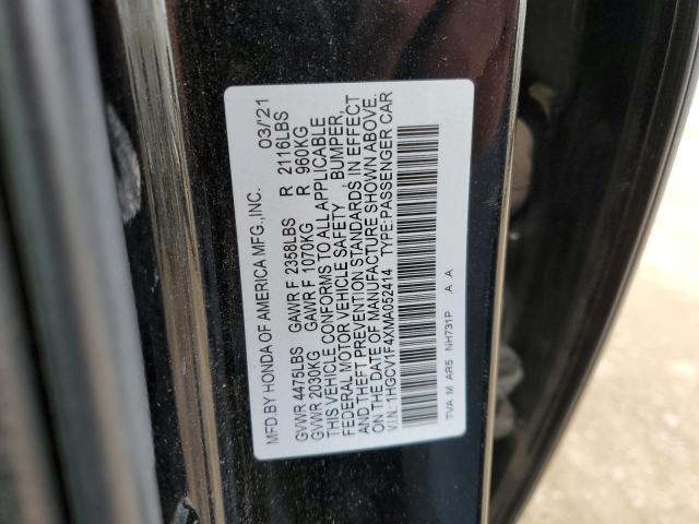 Photo 11 VIN: 1HGCV1F4XMA052414 - HONDA ACCORD 