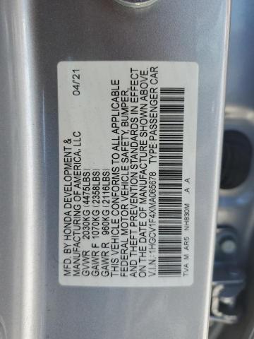 Photo 11 VIN: 1HGCV1F4XMA065678 - HONDA ACCORD 