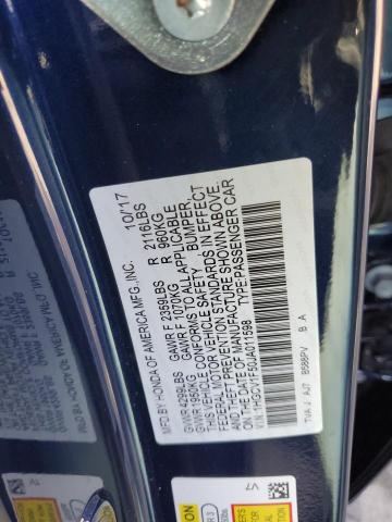 Photo 11 VIN: 1HGCV1F50JA011598 - HONDA ACCORD 