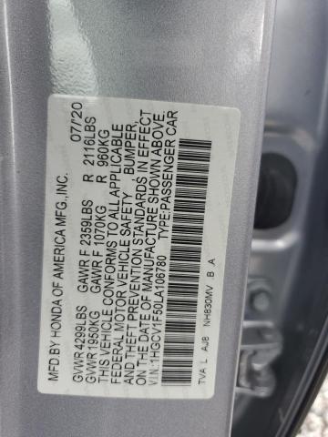 Photo 12 VIN: 1HGCV1F50LA106780 - HONDA ACCORD EXL 