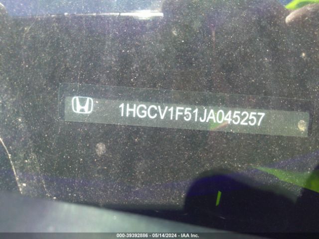 Photo 8 VIN: 1HGCV1F51JA045257 - HONDA ACCORD 