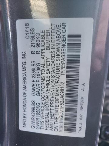 Photo 12 VIN: 1HGCV1F52JA098162 - HONDA ACCORD EXL 