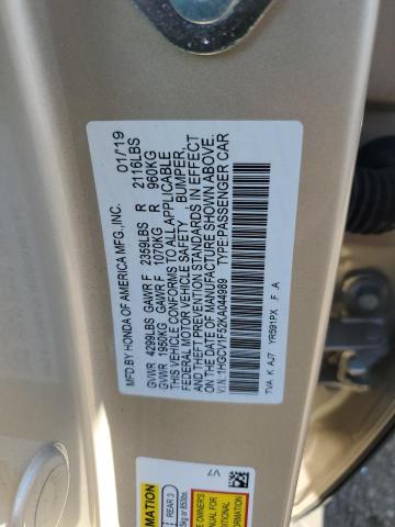 Photo 9 VIN: 1HGCV1F52KA044989 - HONDA ACCORD EXL 