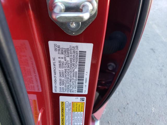 Photo 12 VIN: 1HGCV1F52LA083809 - HONDA ACCORD 