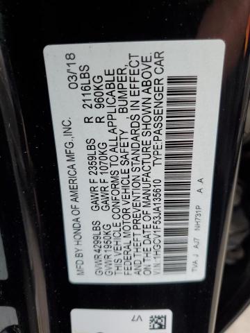 Photo 12 VIN: 1HGCV1F53JA135610 - HONDA ACCORD EXL 