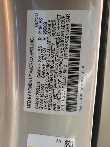 Photo 12 VIN: 1HGCV1F53LA118812 - HONDA ACCORD EXL 