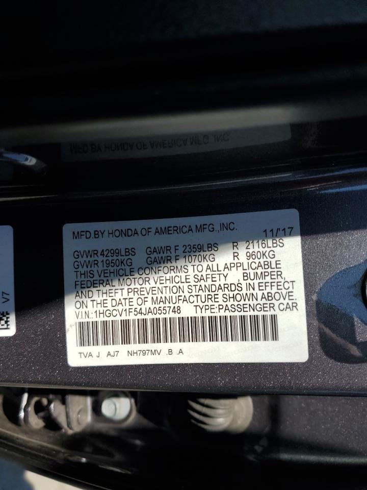 Photo 11 VIN: 1HGCV1F54JA055748 - HONDA ACCORD 