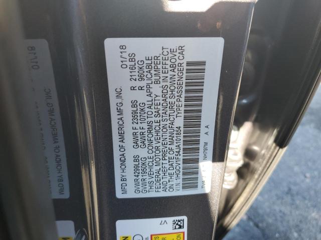 Photo 11 VIN: 1HGCV1F54JA101854 - HONDA ACCORD 