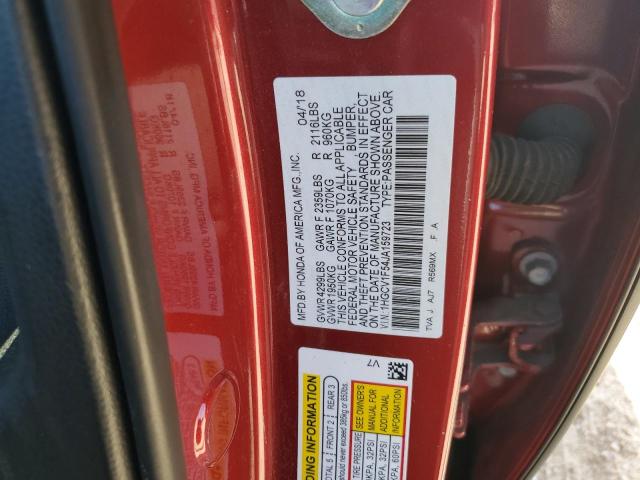 Photo 12 VIN: 1HGCV1F54JA159723 - HONDA ACCORD 