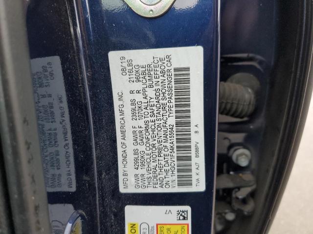 Photo 11 VIN: 1HGCV1F54KA155642 - HONDA ACCORD EXL 