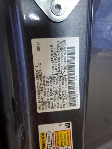 Photo 11 VIN: 1HGCV1F55MA084678 - HONDA ACCORD EXL 