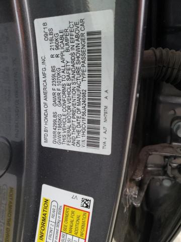 Photo 9 VIN: 1HGCV1F56JA240982 - HONDA ACCORD EXL 