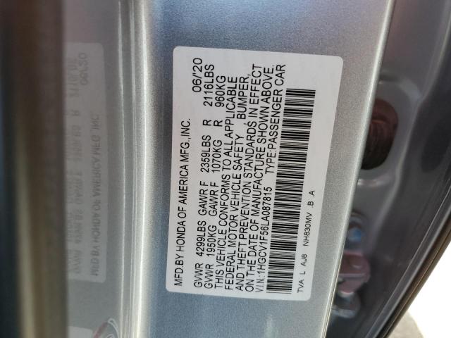 Photo 9 VIN: 1HGCV1F56LA087815 - HONDA ACCORD EXL 