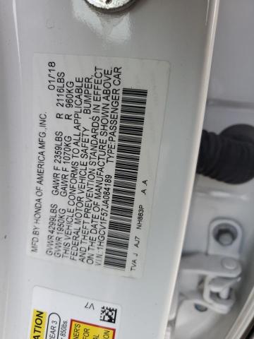 Photo 11 VIN: 1HGCV1F57JA084189 - HONDA ACCORD 